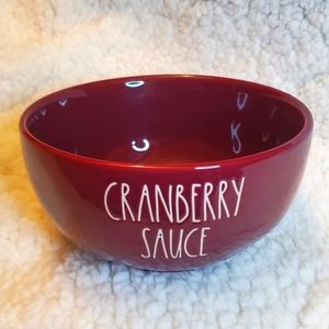 Rae Dunn CRANBERRY SAUCE bowl. Excellent used condition.